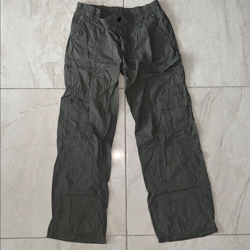 La Hearts Olive Green Cargo Pants